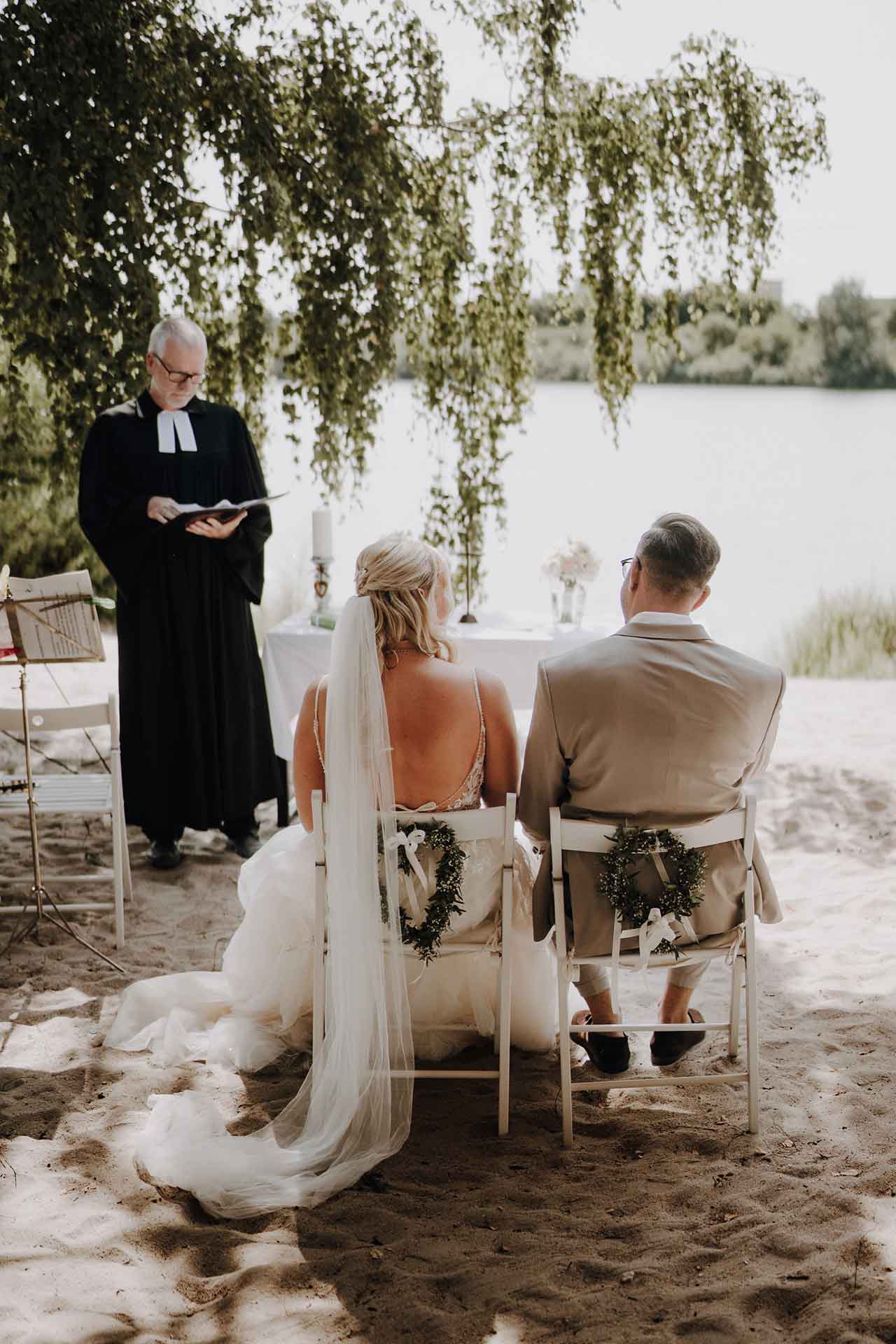 Strandhochzeit am Seehaus Forst Bruchsal