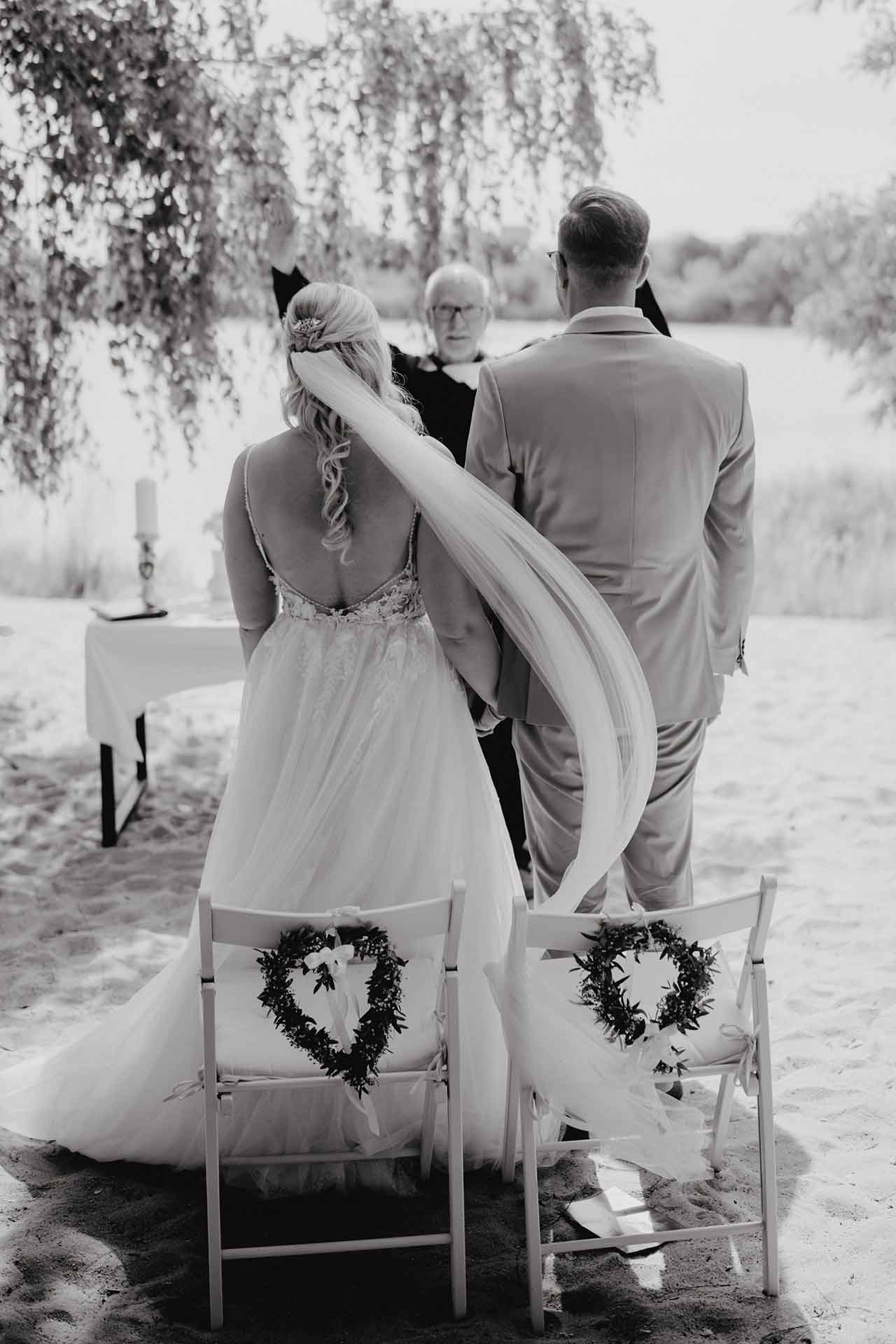 Strandhochzeit am Seehaus Forst Bruchsal