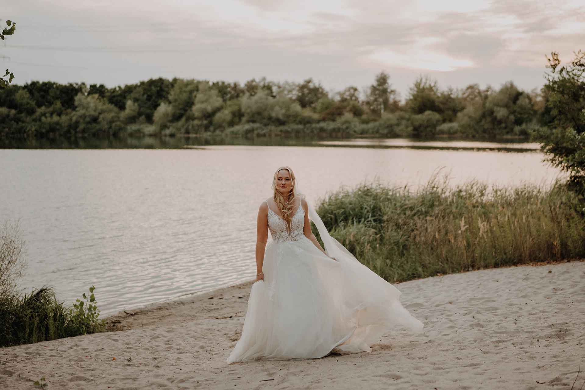 Strandhochzeit am Seehaus Forst Bruchsal