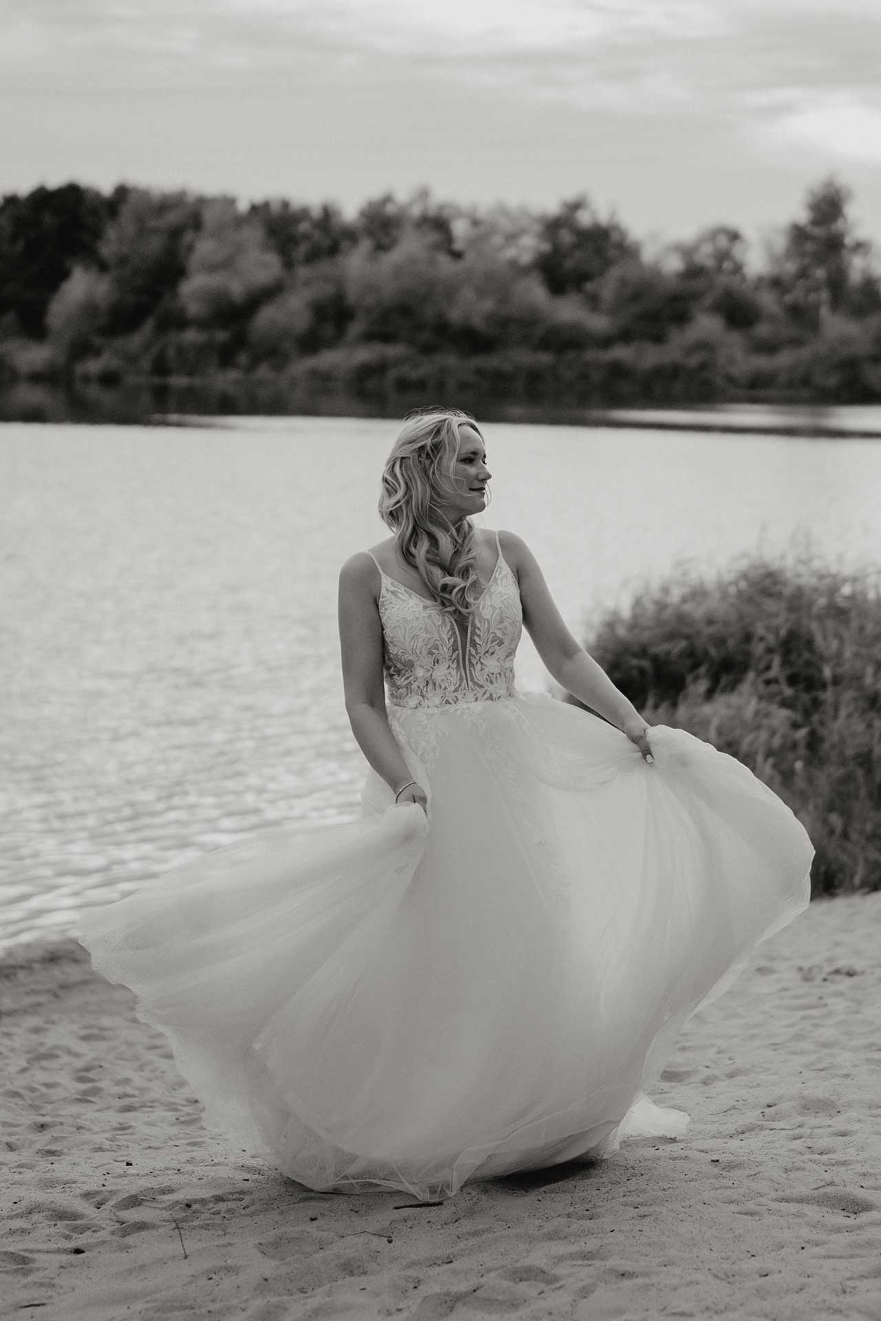 Strandhochzeit am Seehaus Forst Bruchsal