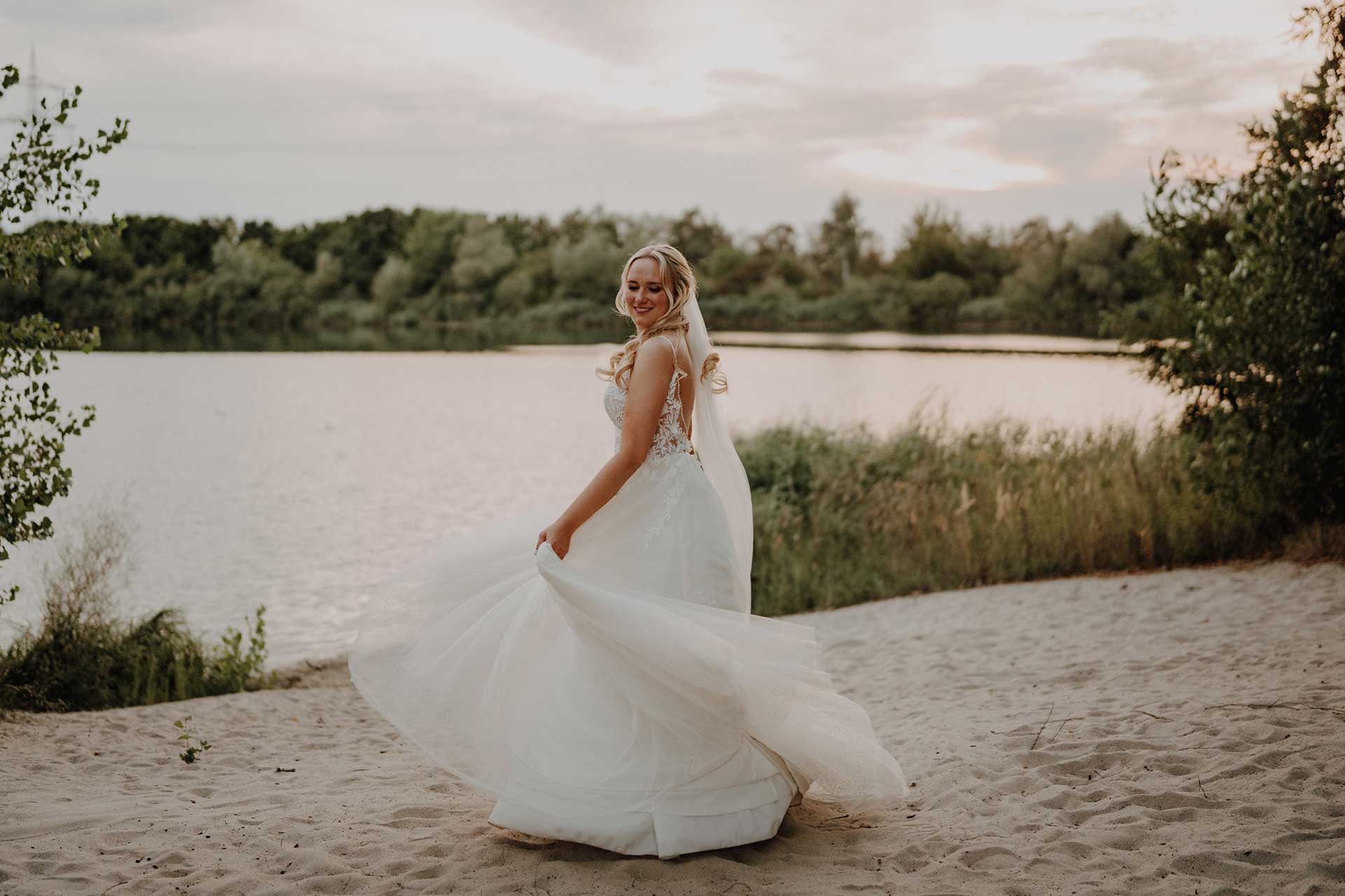 Strandhochzeit am Seehaus Forst Bruchsal