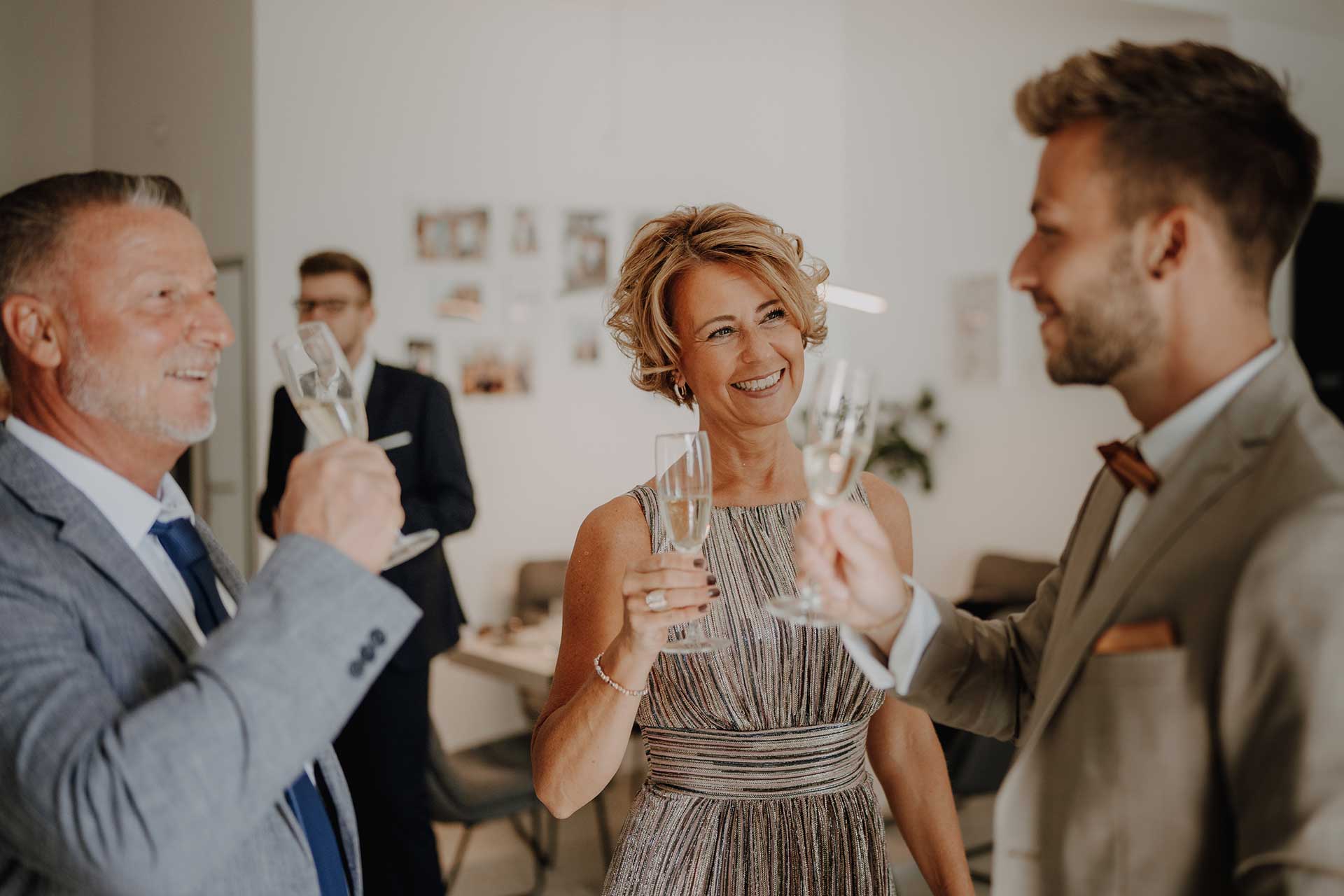 Sommerliche Hochzeit im alten Kurhotel Würm