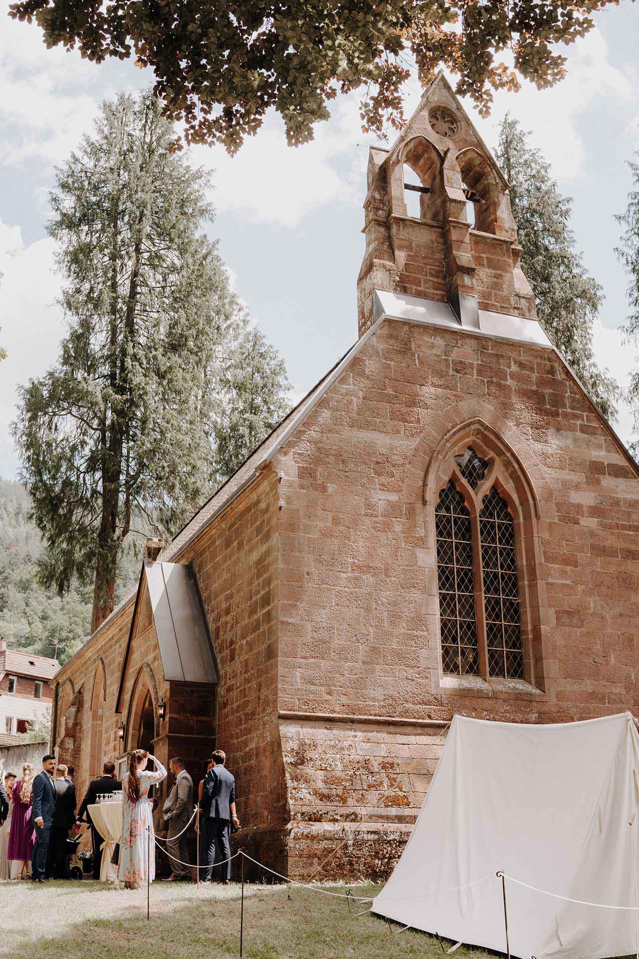 Scheunenhochzeit an der Poppelmühle im Schwarzwald