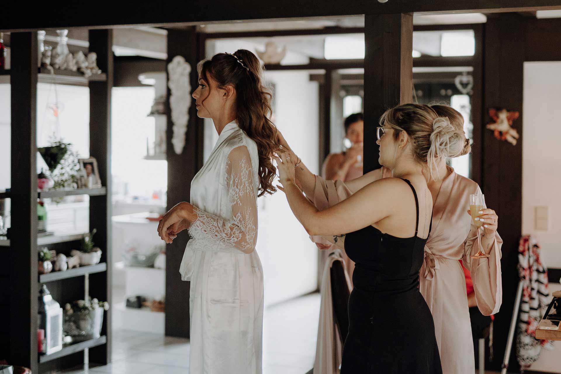 Sommerliche Hochzeit im alten Kurhotel Würm