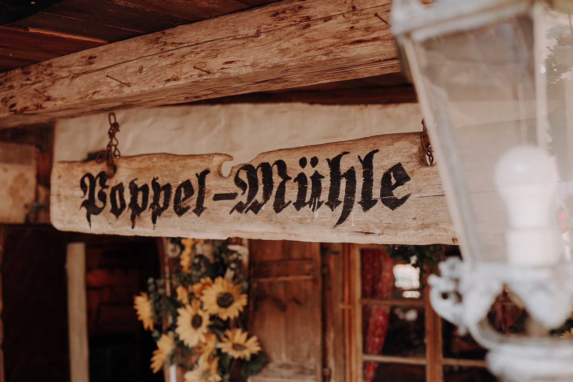 Scheunenhochzeit an der Poppelmühle im Schwarzwald