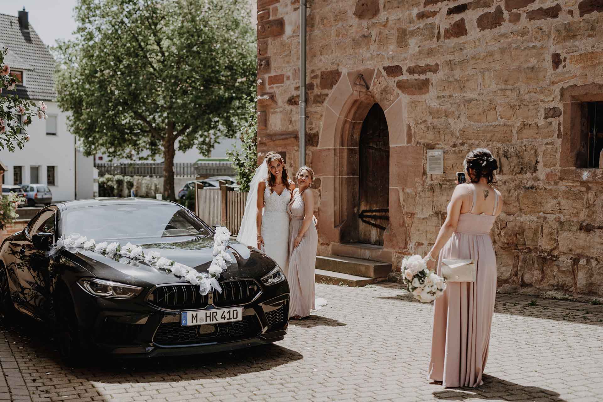 Sommerliche Hochzeit im alten Kurhotel Würm