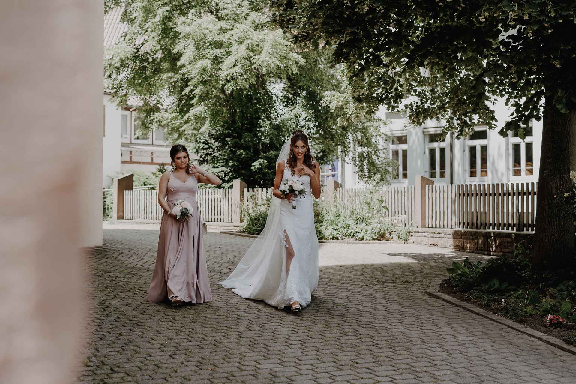 Sommerliche Hochzeit im alten Kurhotel Würm