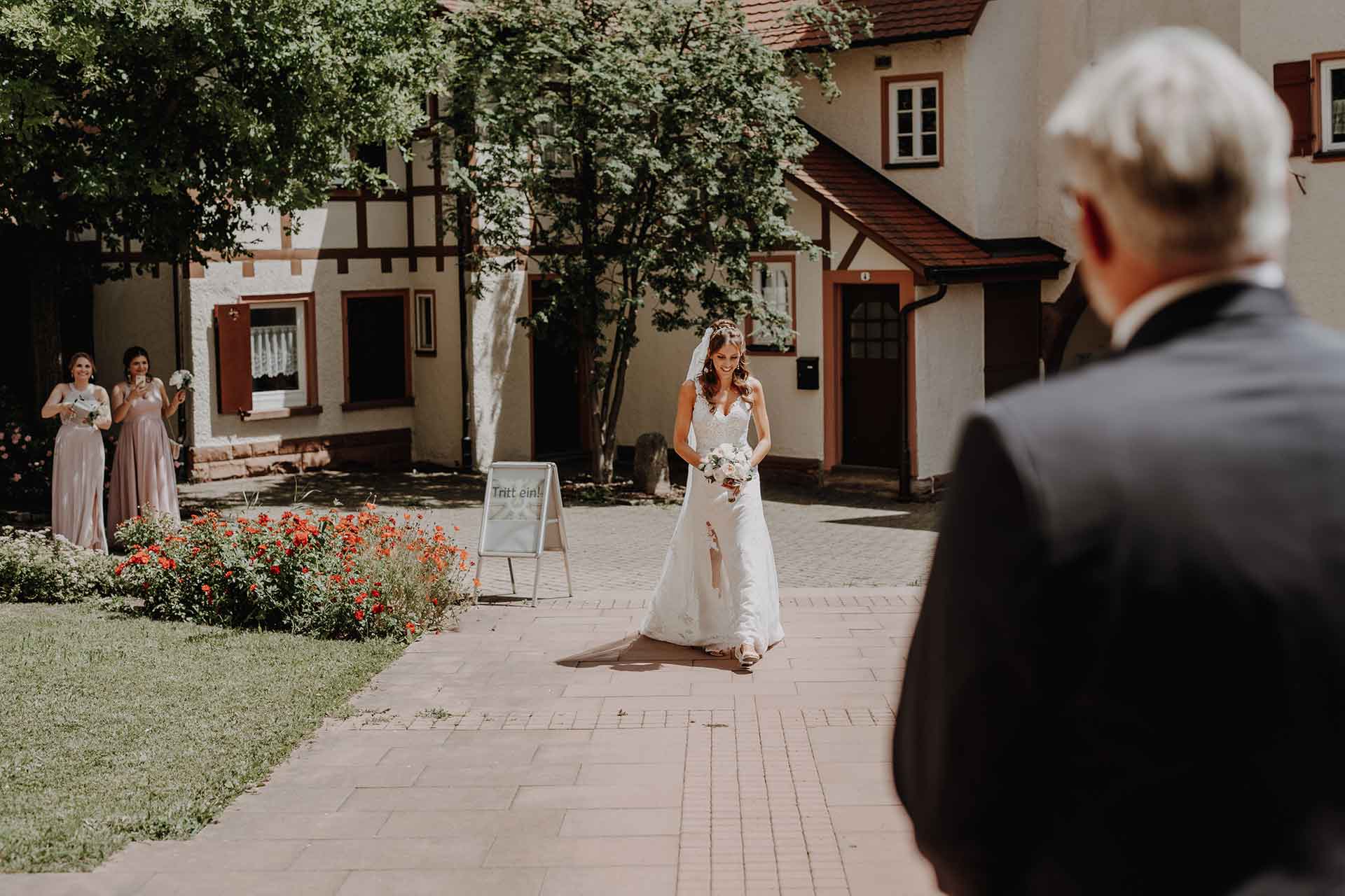 Sommerliche Hochzeit im alten Kurhotel Würm