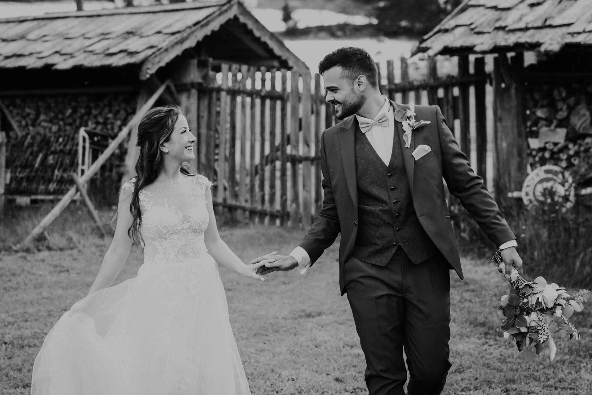 Scheunenhochzeit an der Poppelmühle im Schwarzwald