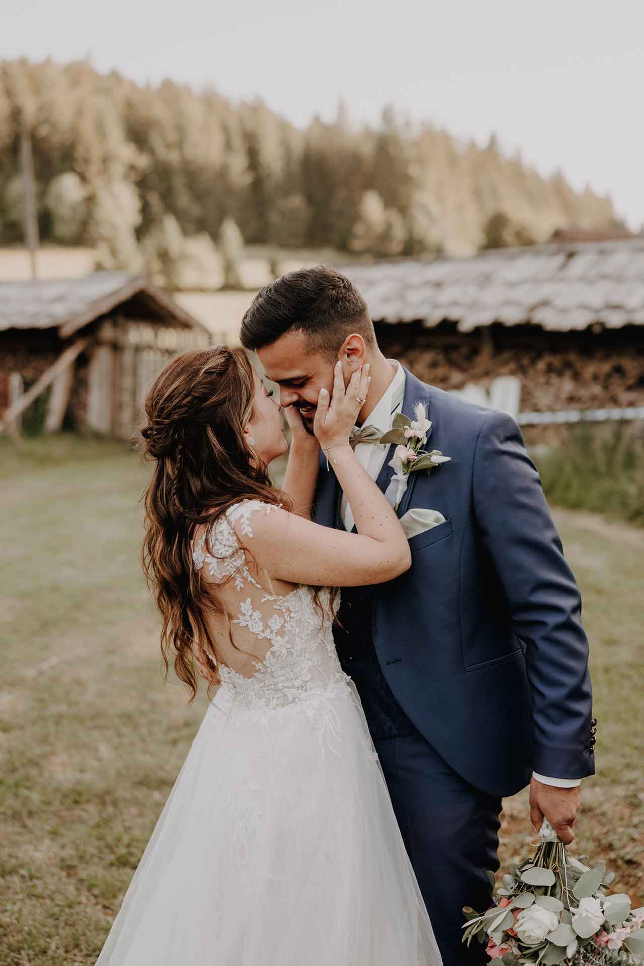 Scheunenhochzeit an der Poppelmühle im Schwarzwald