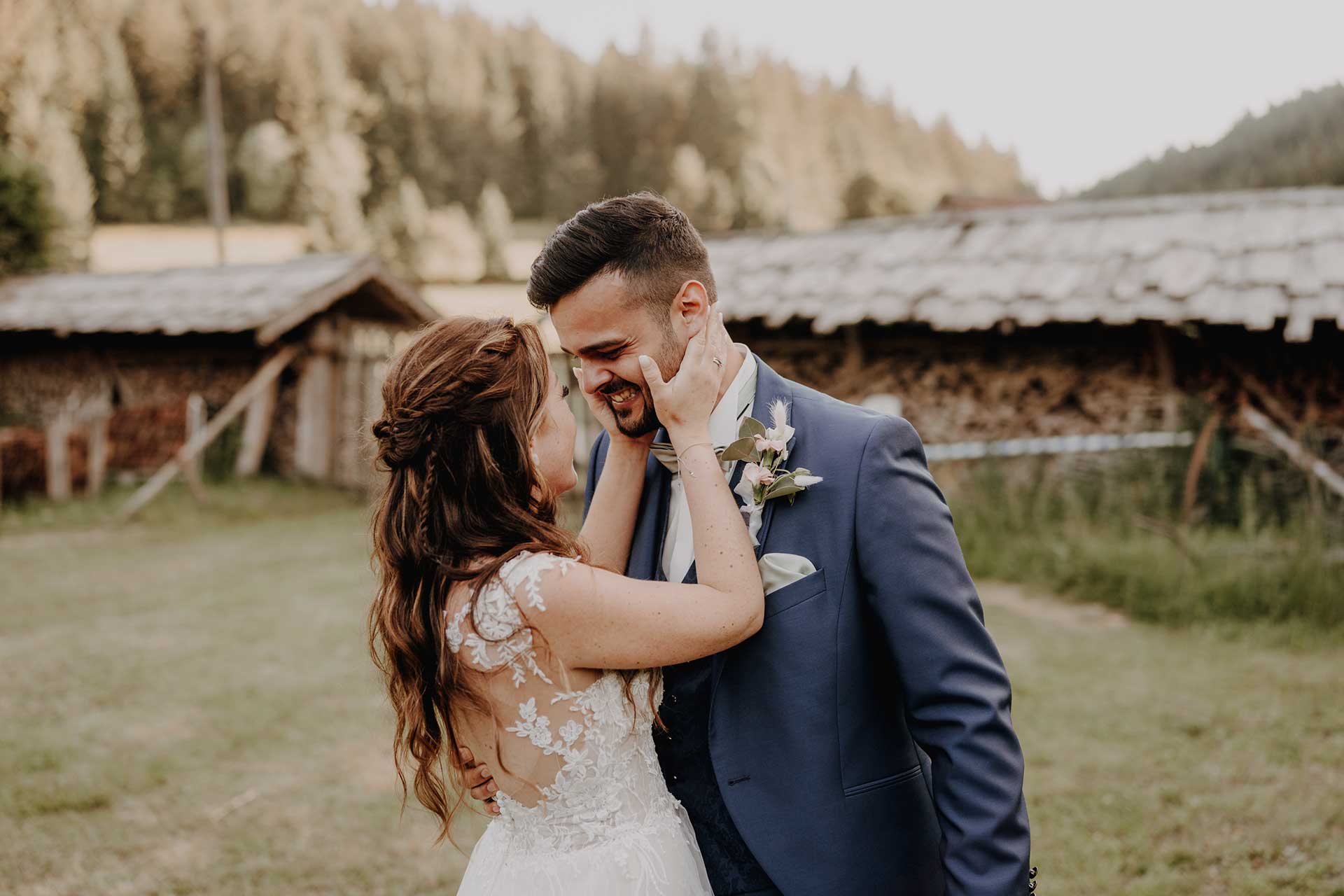 Scheunenhochzeit an der Poppelmühle im Schwarzwald