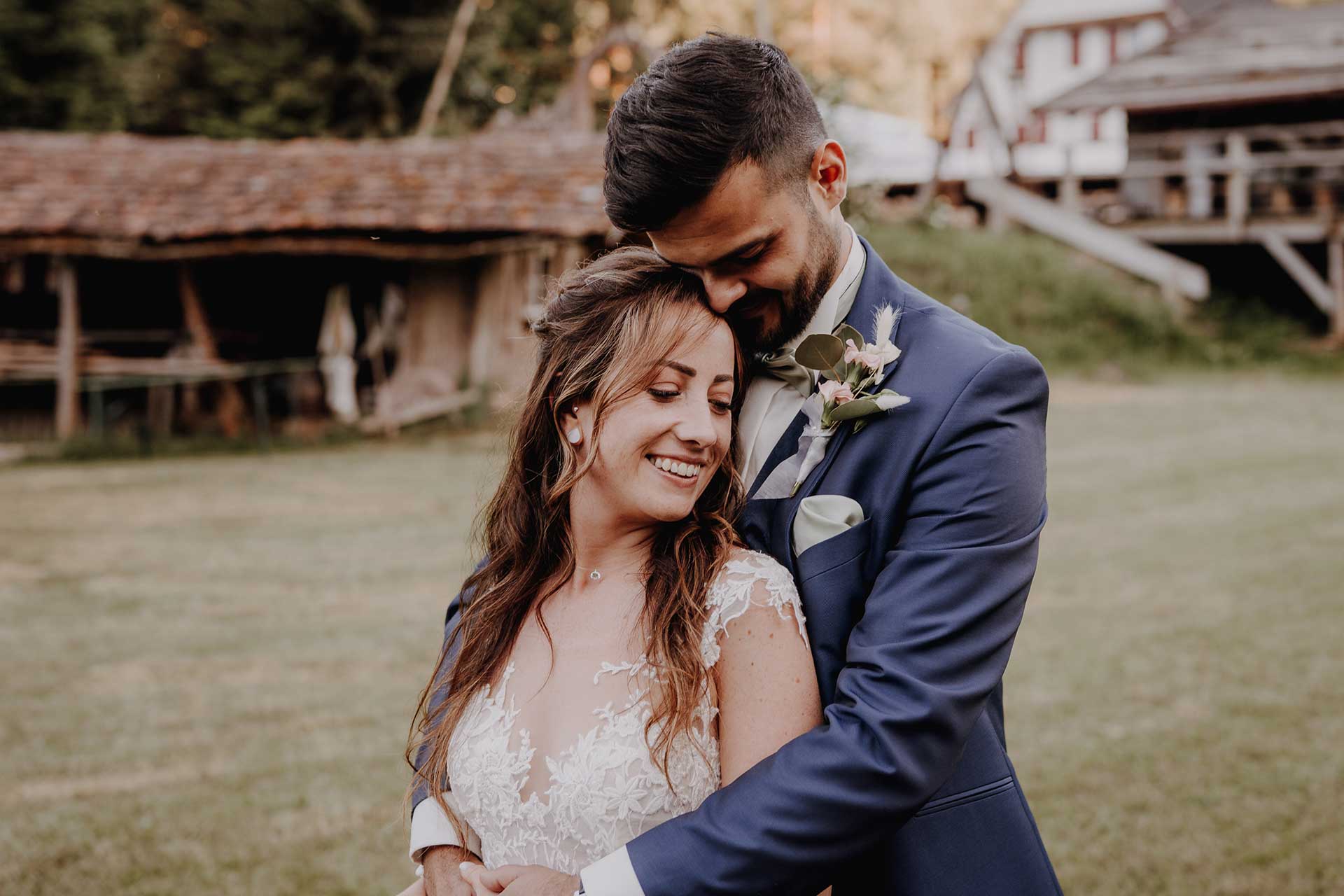 Scheunenhochzeit an der Poppelmühle im Schwarzwald