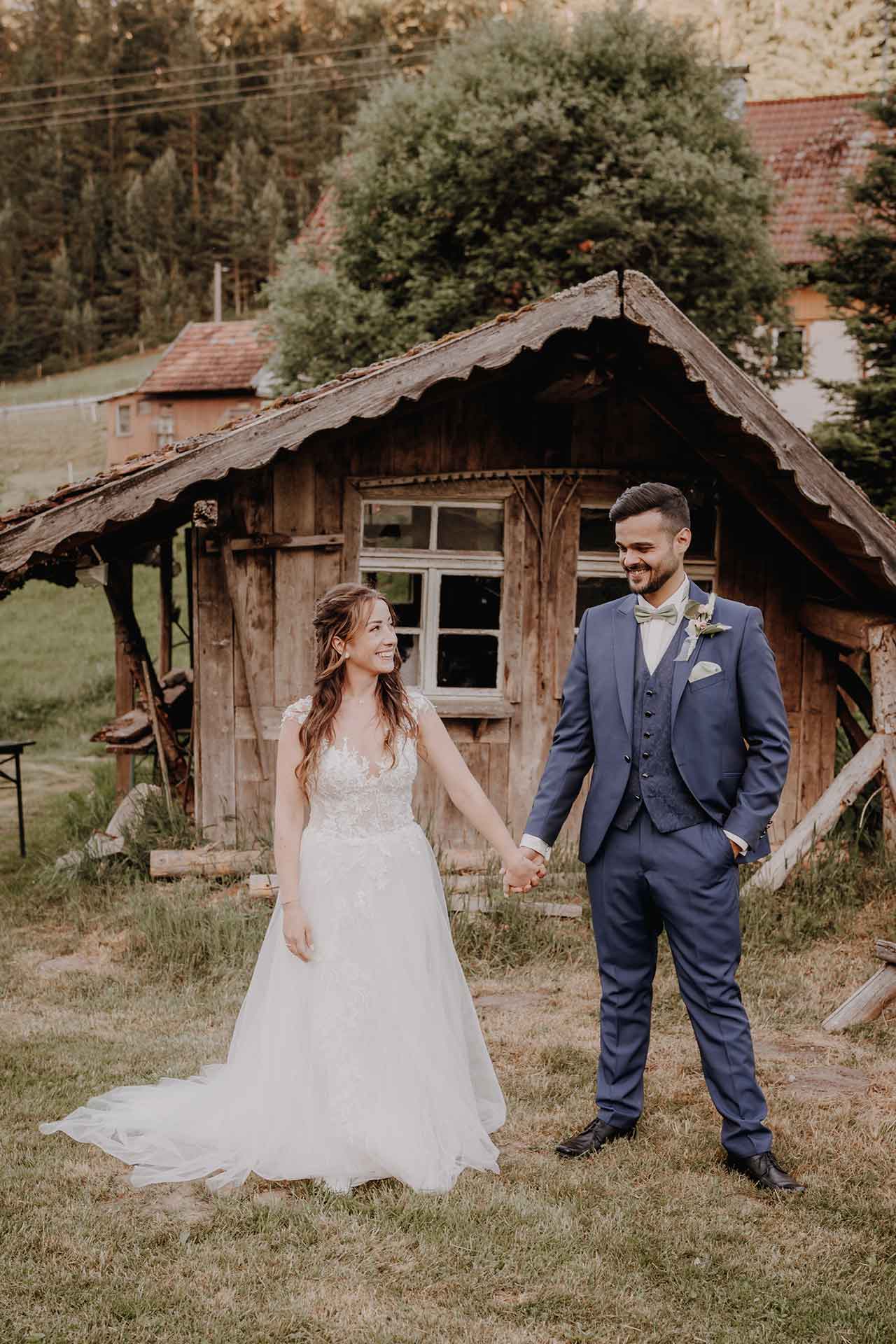 Scheunenhochzeit an der Poppelmühle im Schwarzwald