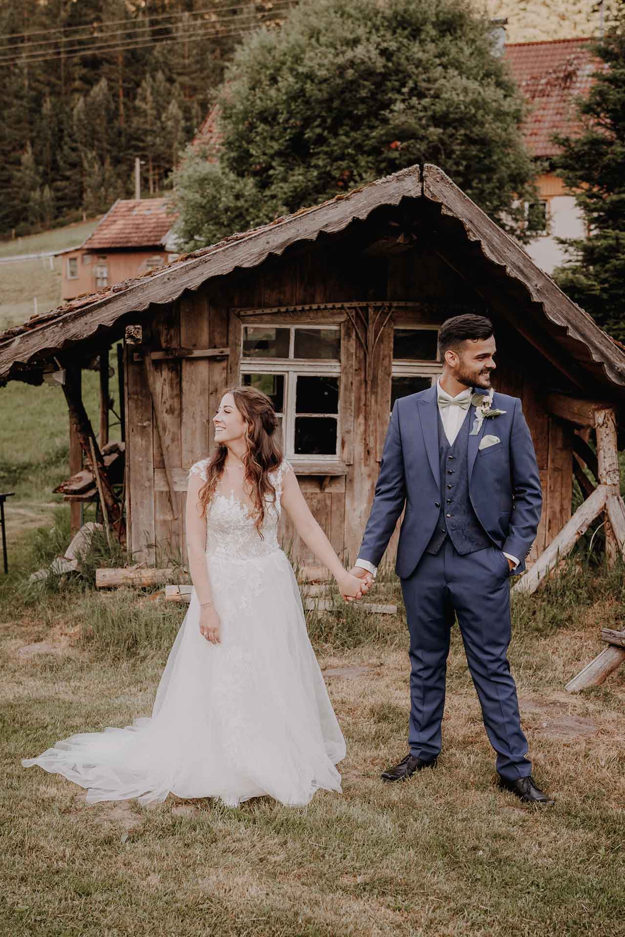 Scheunenhochzeit an der Poppelmühle im Schwarzwald