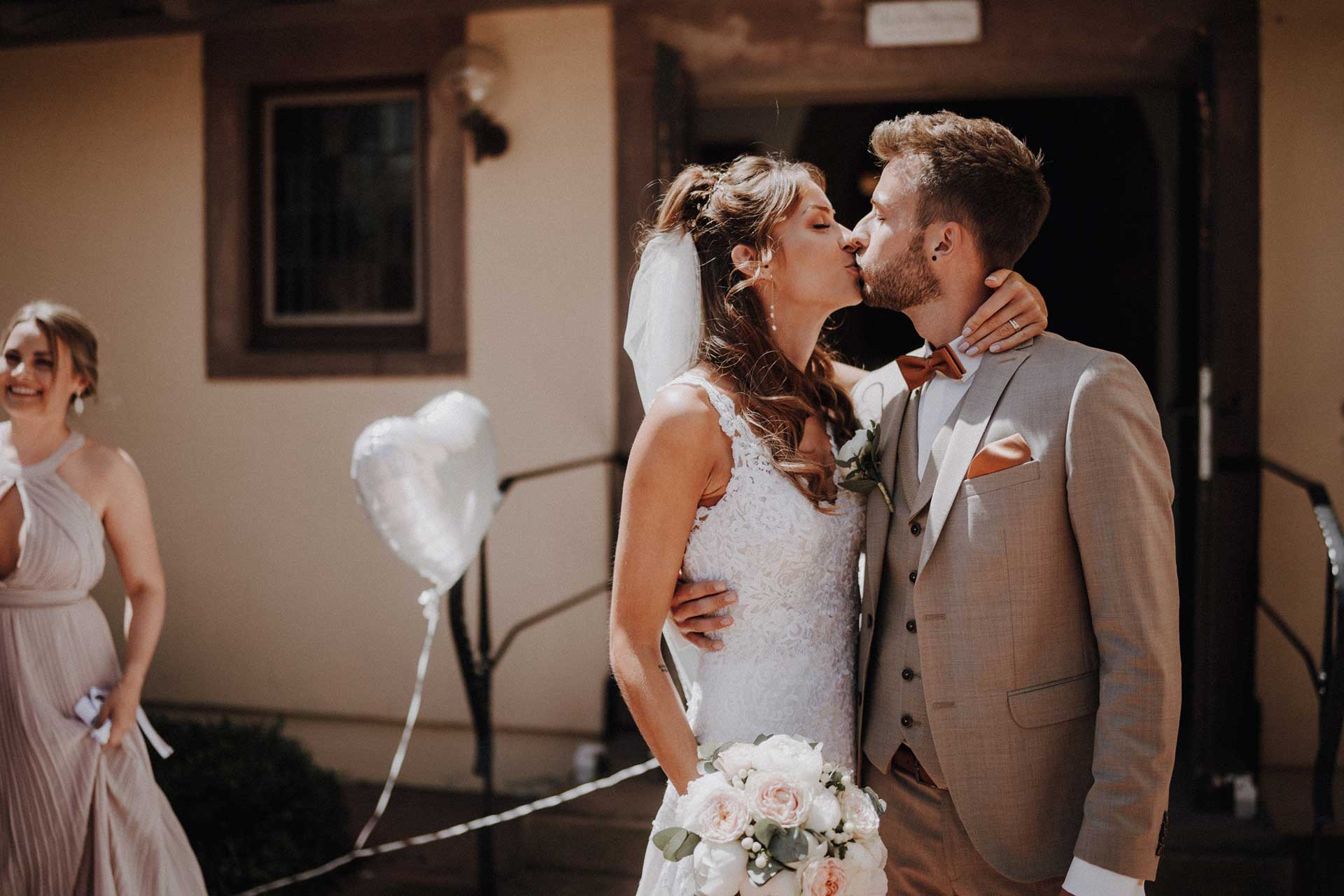 Sommerliche Hochzeit im alten Kurhotel Würm