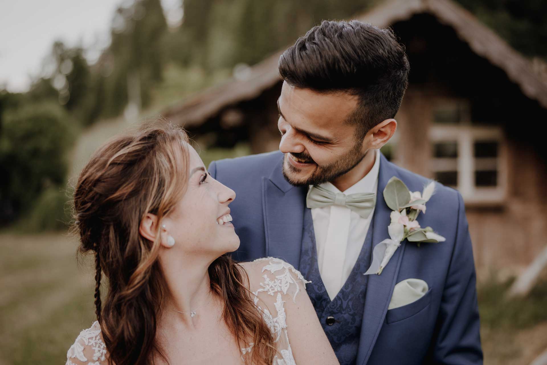 Scheunenhochzeit an der Poppelmühle im Schwarzwald