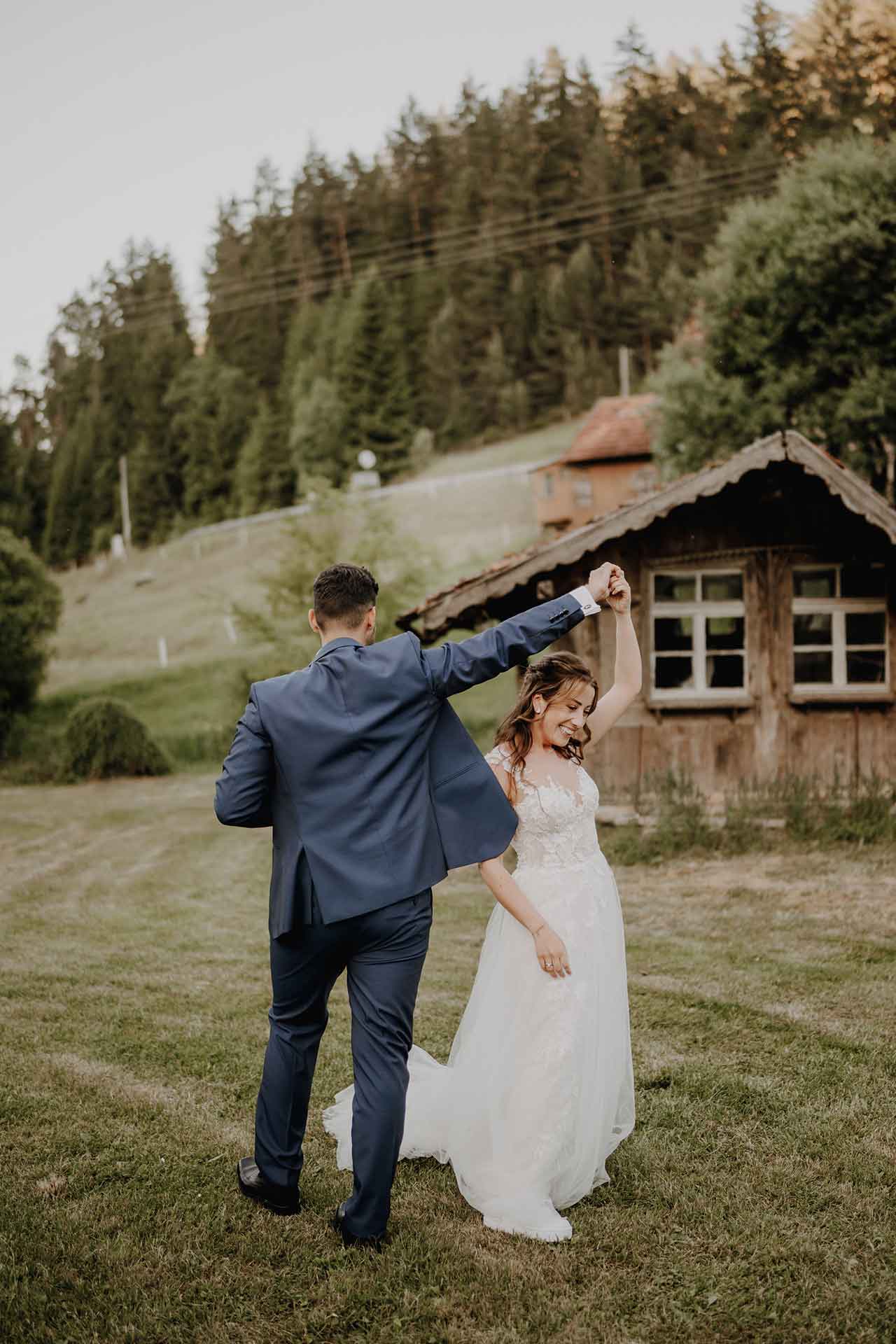 Scheunenhochzeit an der Poppelmühle im Schwarzwald