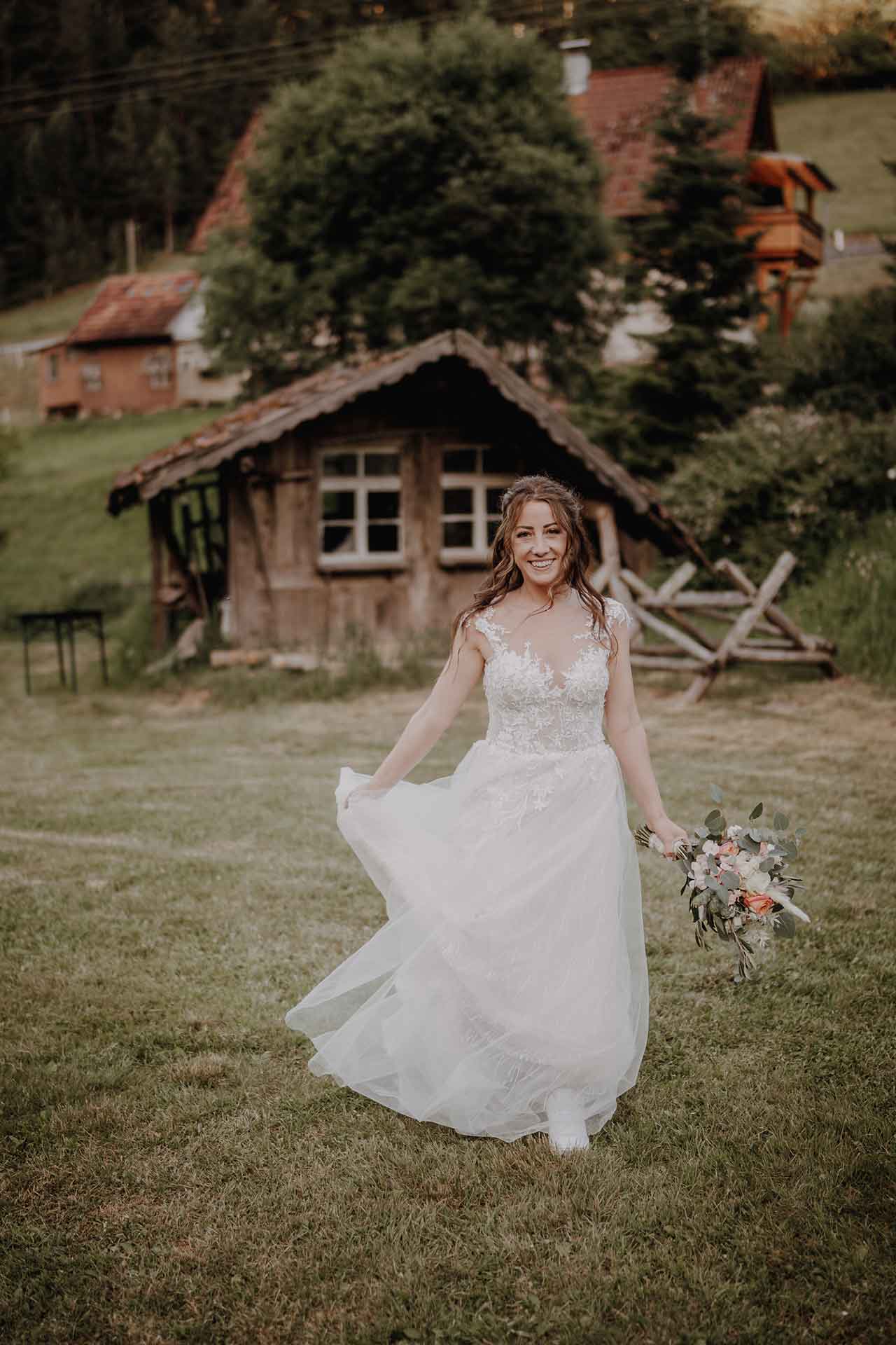 Scheunenhochzeit an der Poppelmühle im Schwarzwald