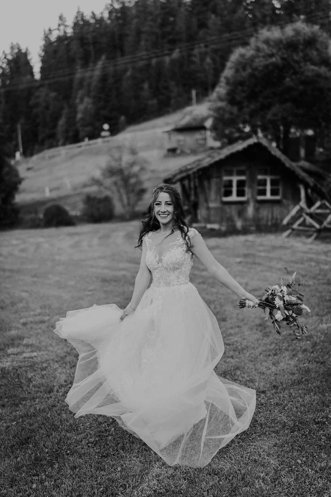 Scheunenhochzeit an der Poppelmühle im Schwarzwald