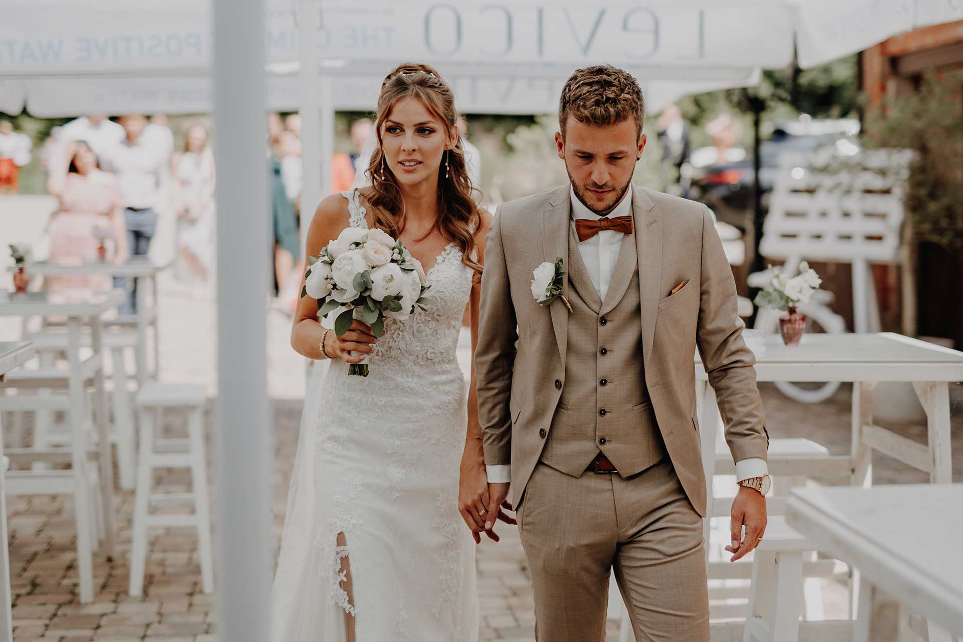 Sommerliche Hochzeit im alten Kurhotel Würm