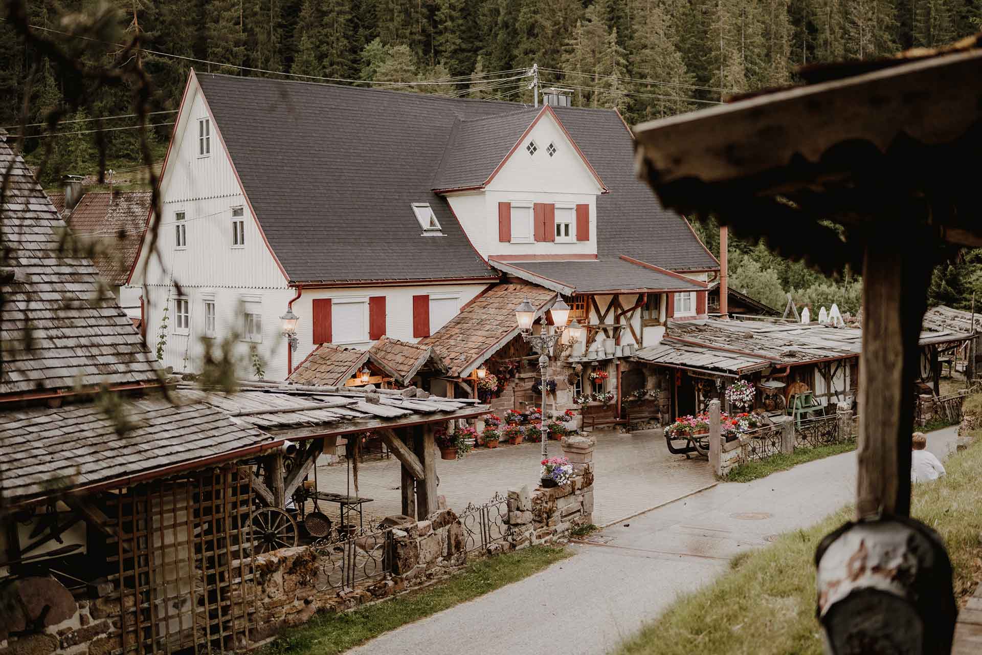 Scheunenhochzeit an der Poppelmühle im Schwarzwald