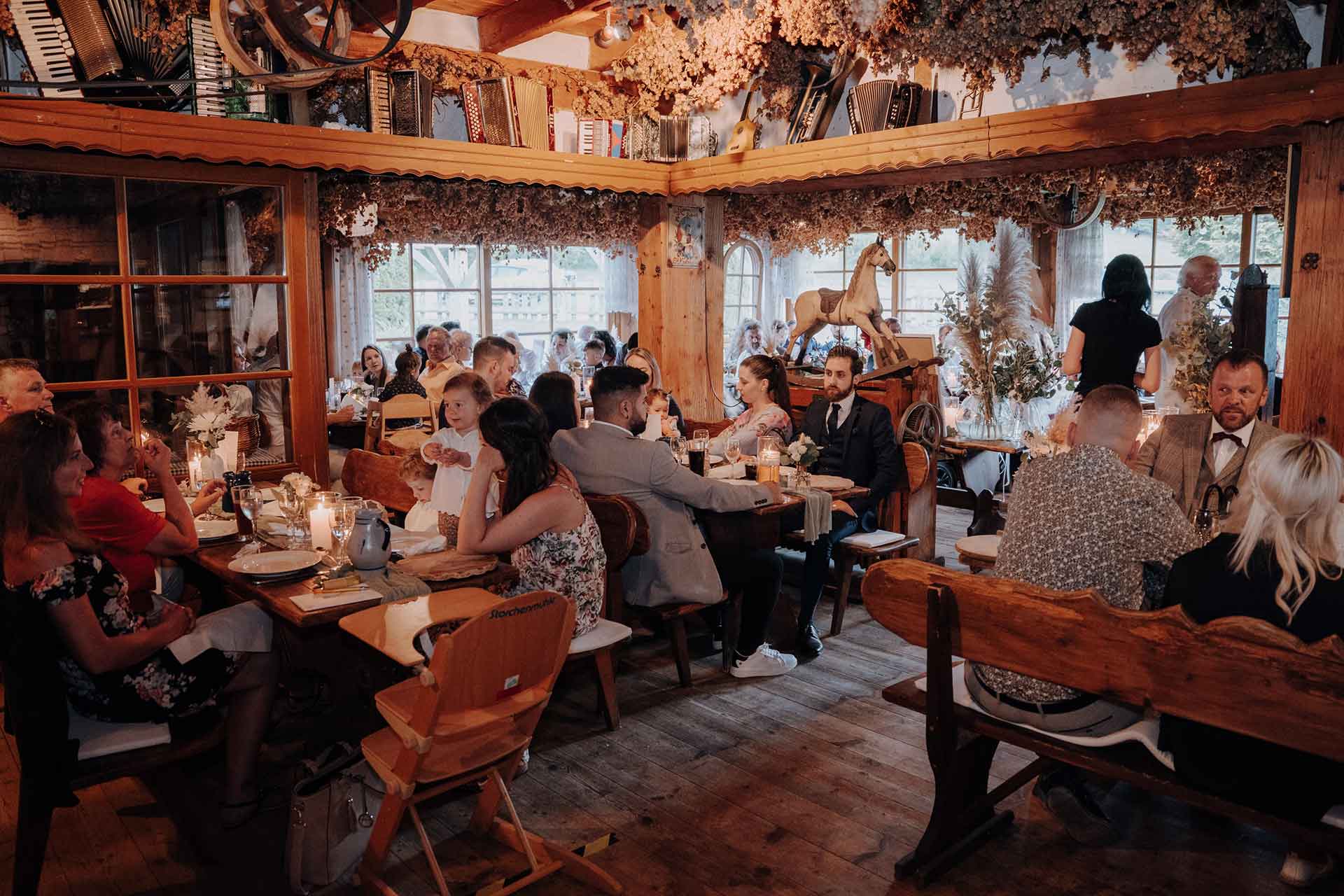 Scheunenhochzeit an der Poppelmühle im Schwarzwald