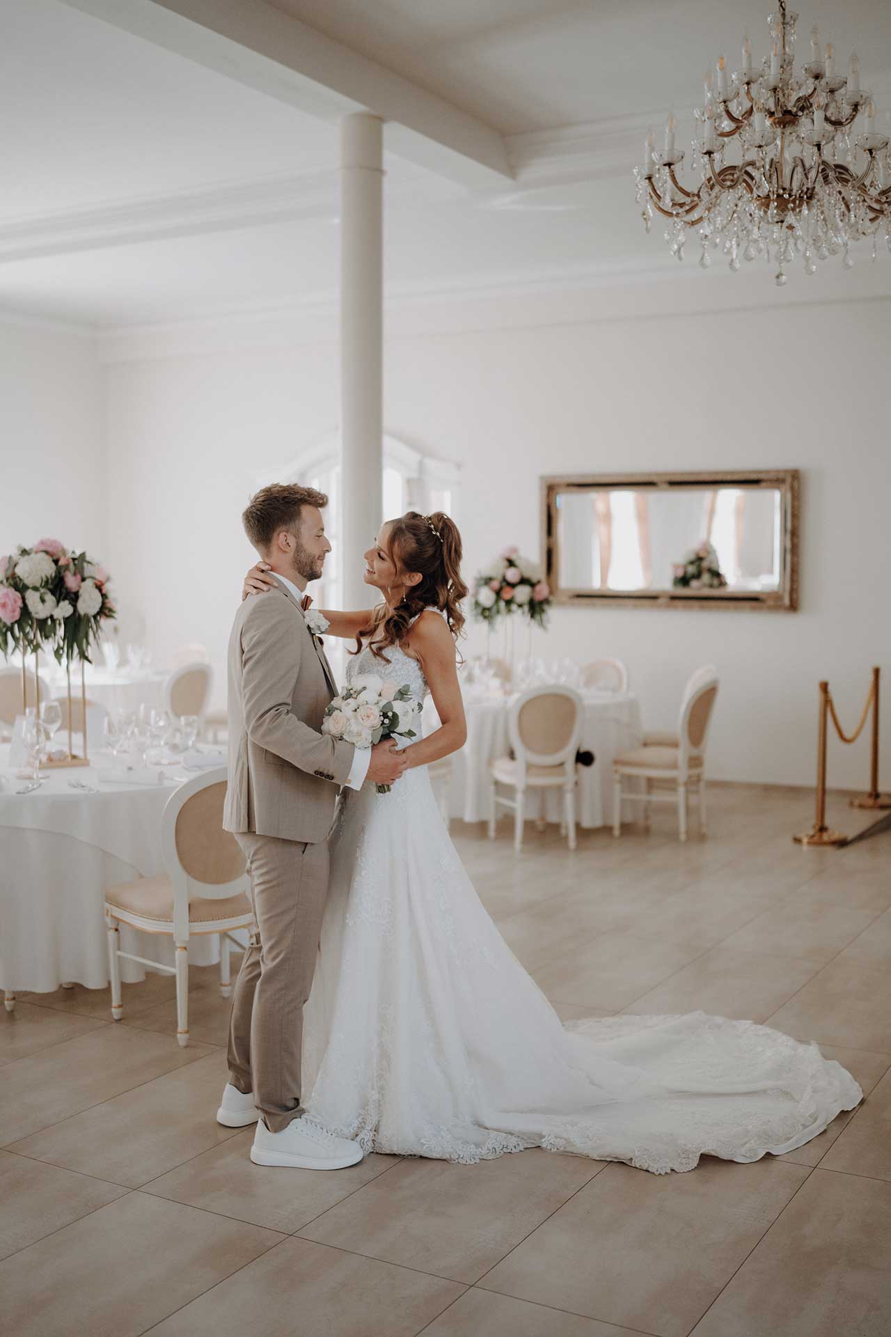 Sommerliche Hochzeit im alten Kurhotel Würm