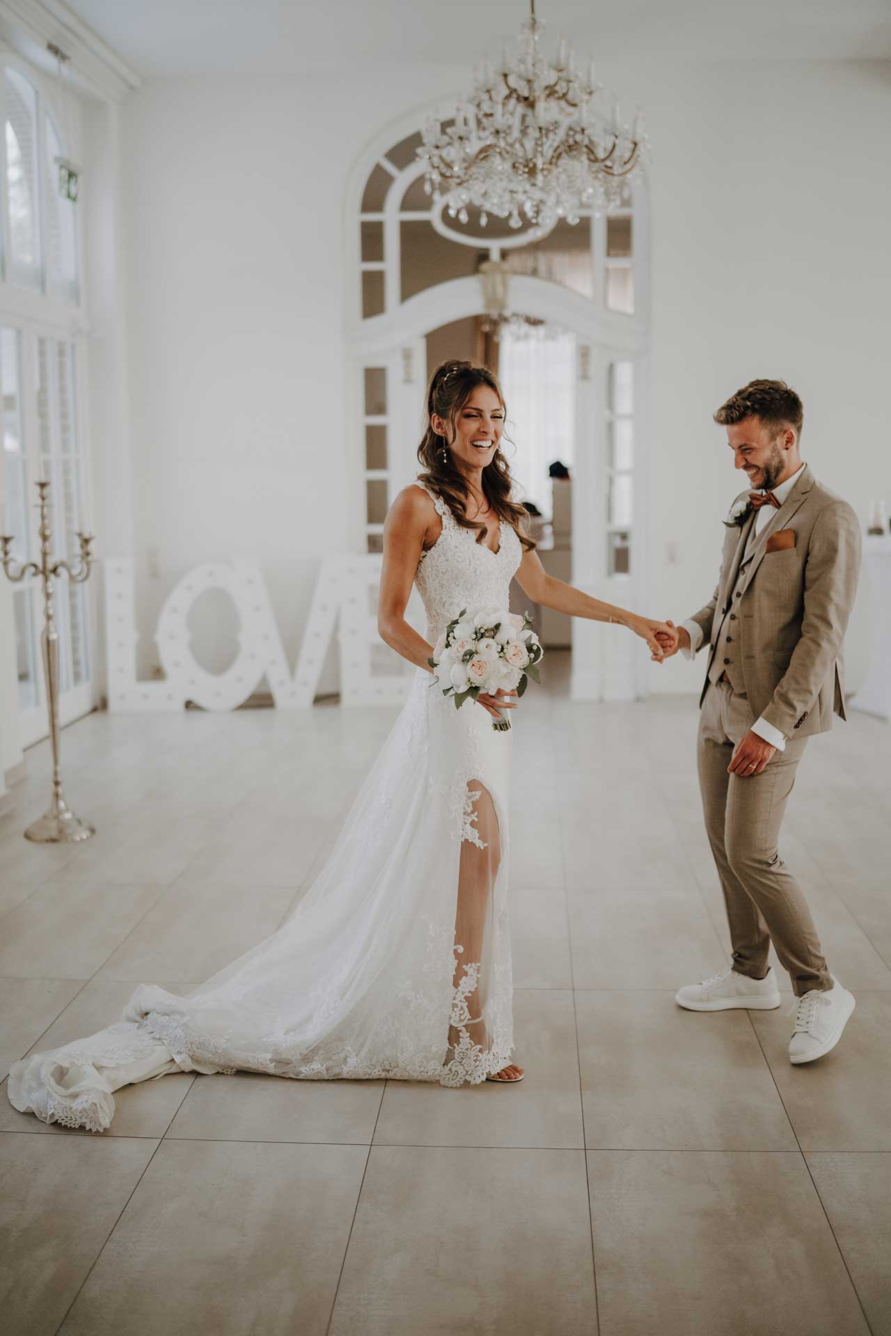 Sommerliche Hochzeit im alten Kurhotel Würm