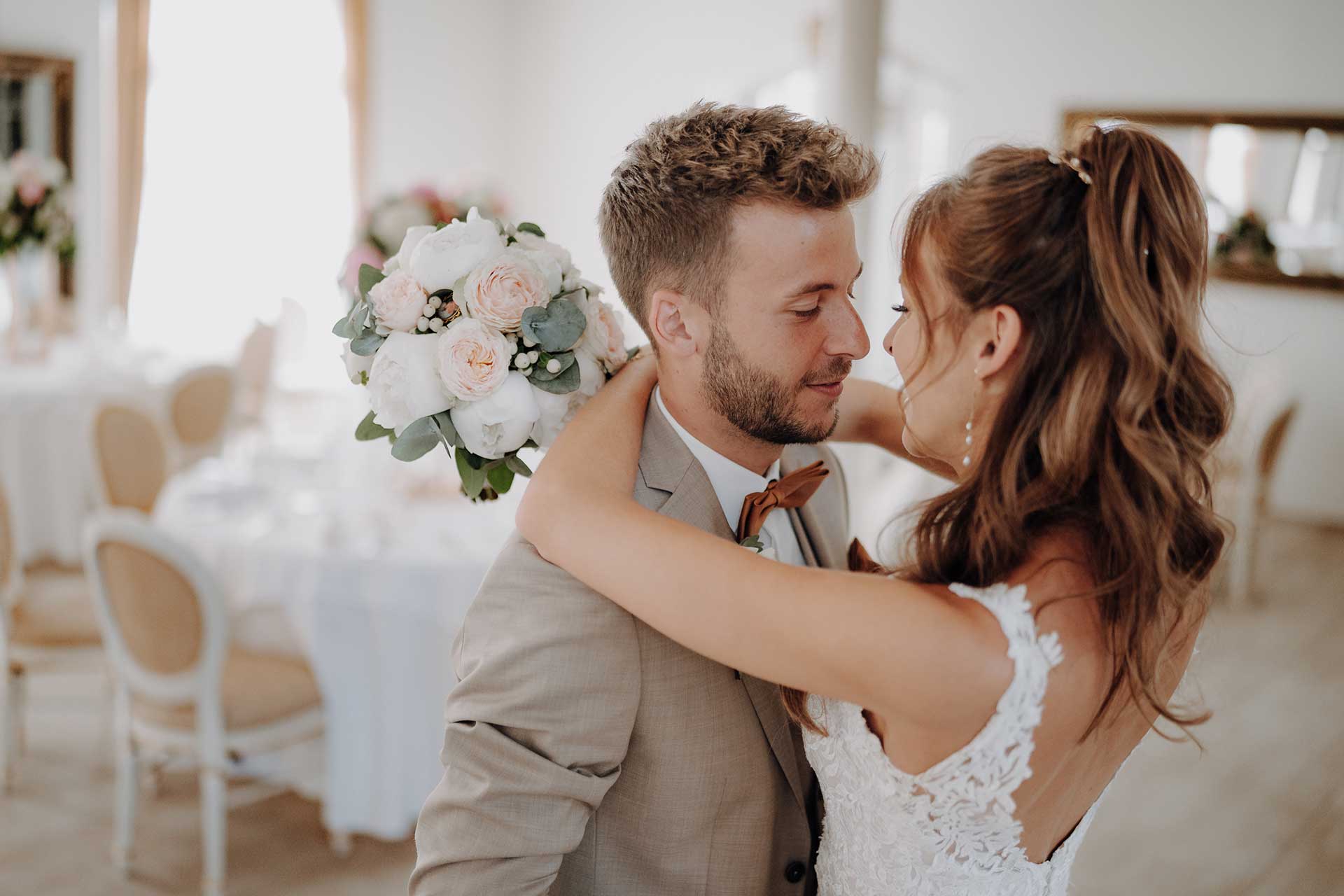 Sommerliche Hochzeit im alten Kurhotel Würm