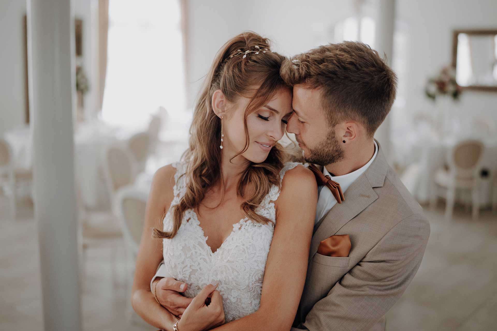 Sommerliche Hochzeit im alten Kurhotel Würm