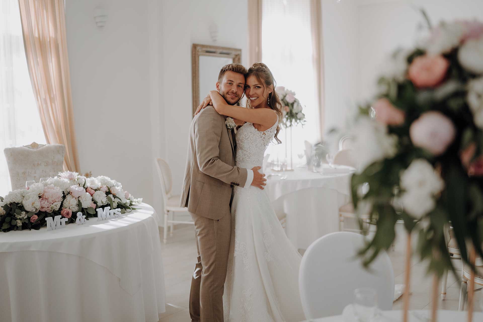 Sommerliche Hochzeit im alten Kurhotel Würm