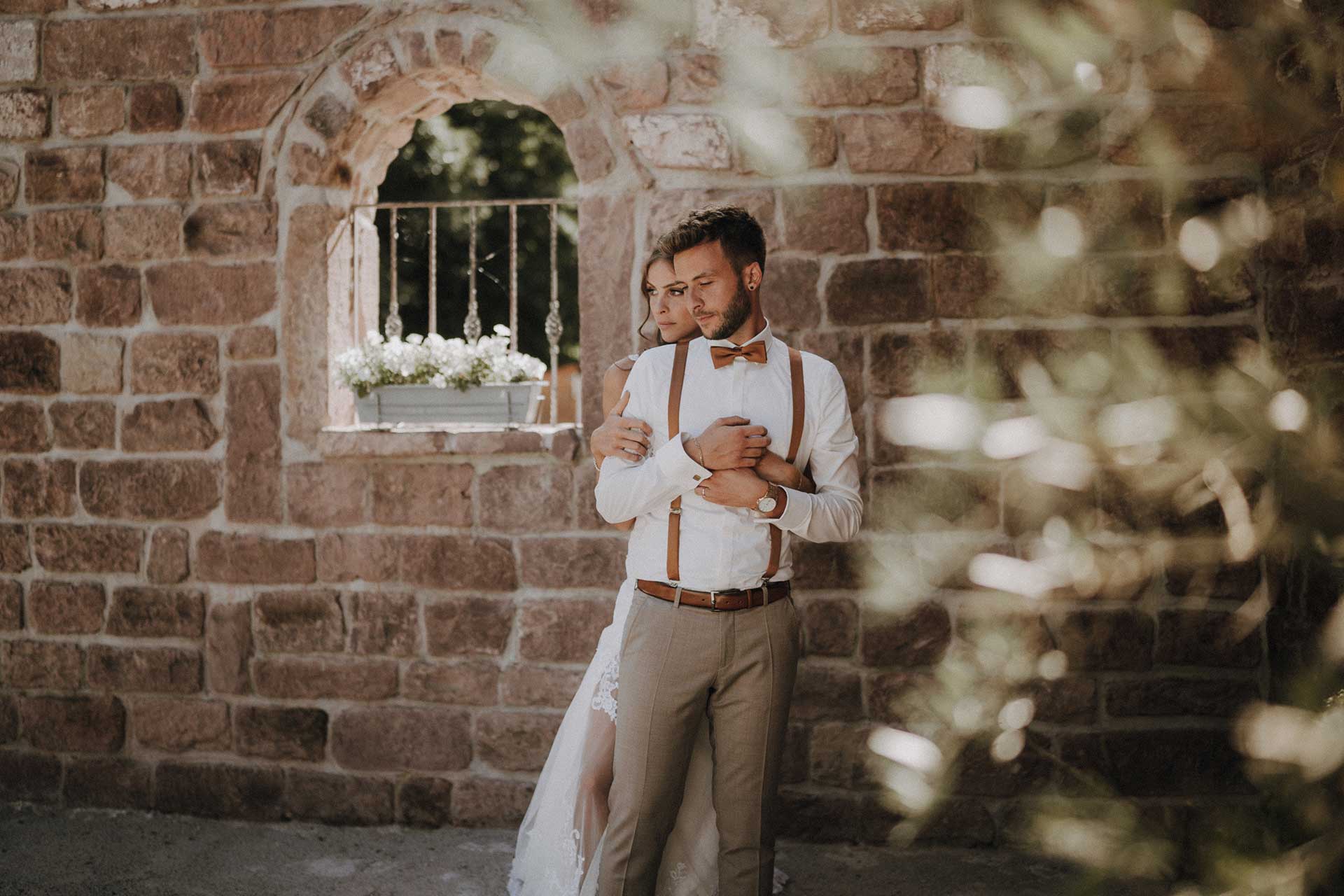 Sommerliche Hochzeit im alten Kurhotel Würm