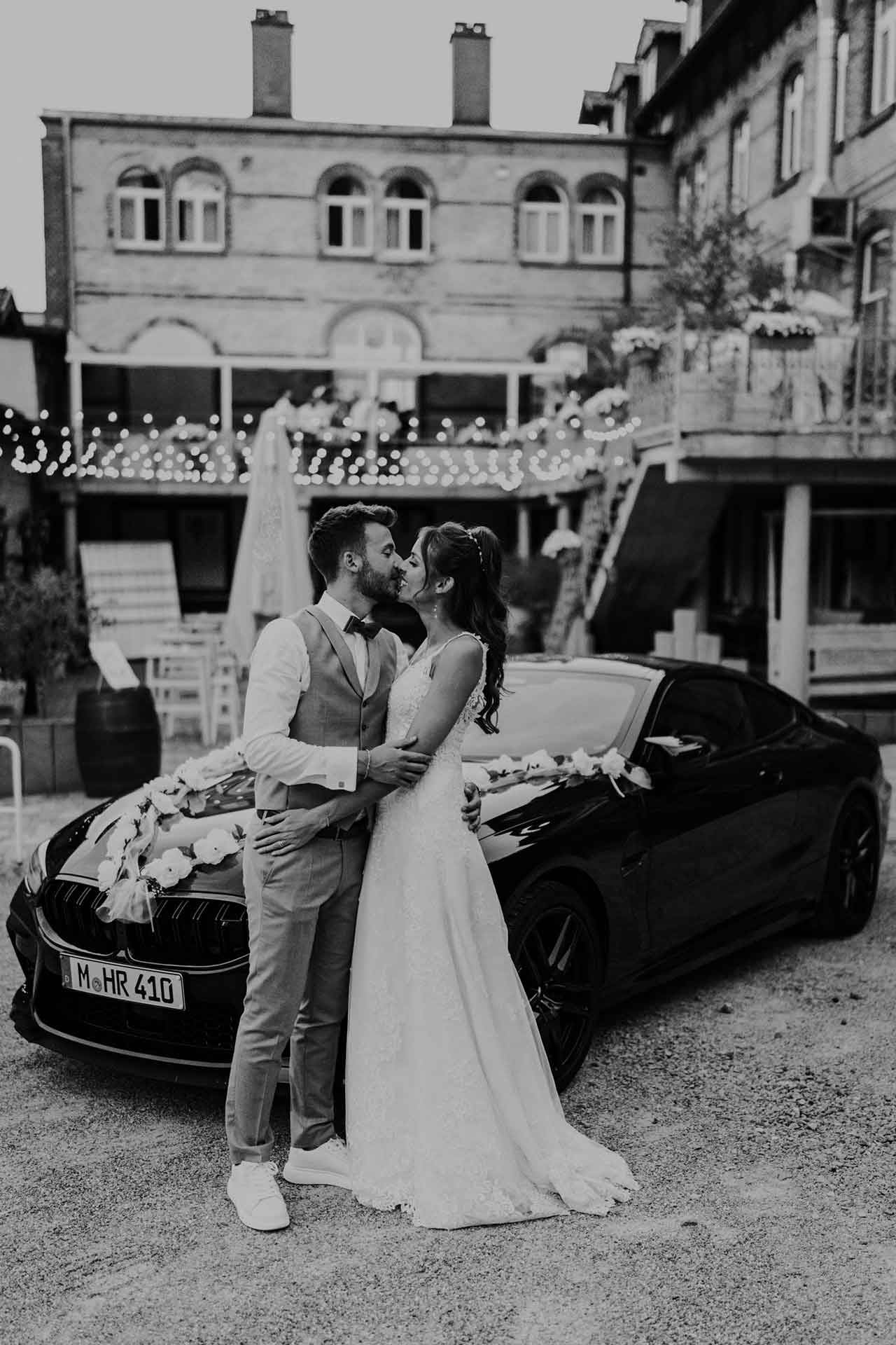 Sommerliche Hochzeit im alten Kurhotel Würm