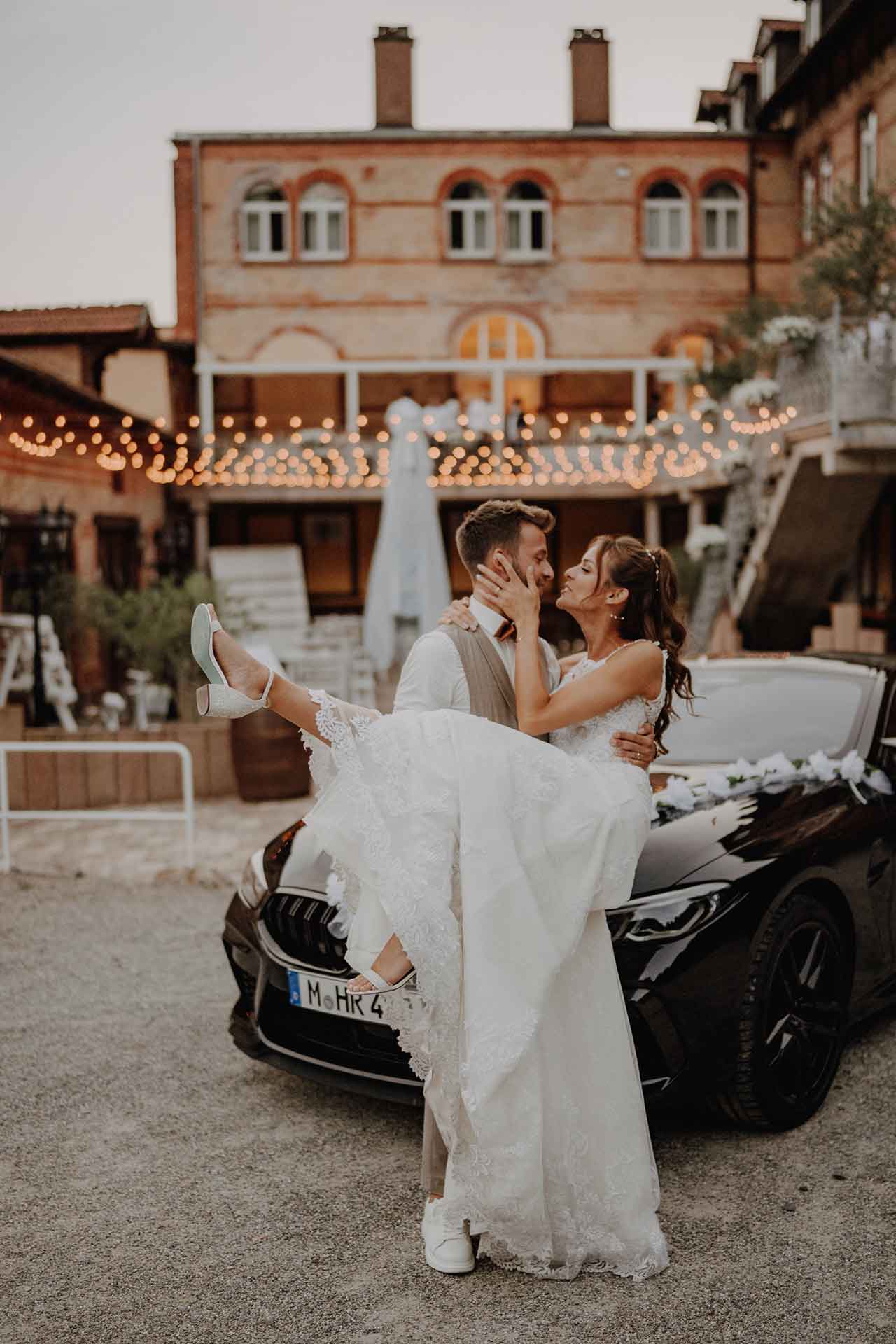 Sommerliche Hochzeit im alten Kurhotel Würm