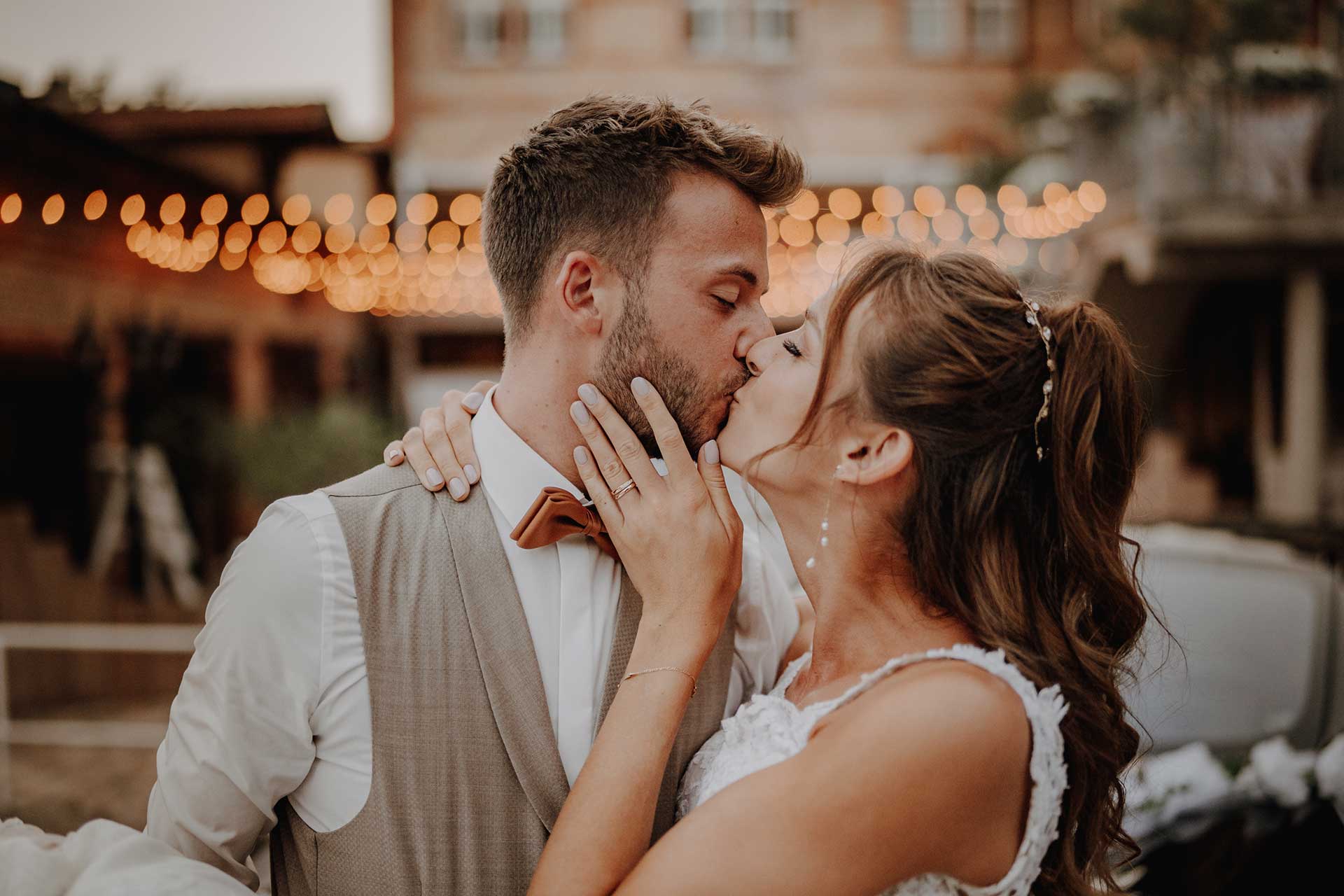 Sommerliche Hochzeit im alten Kurhotel Würm