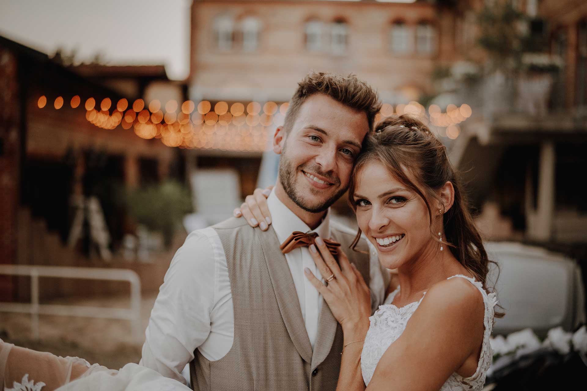 Sommerliche Hochzeit im alten Kurhotel Würm