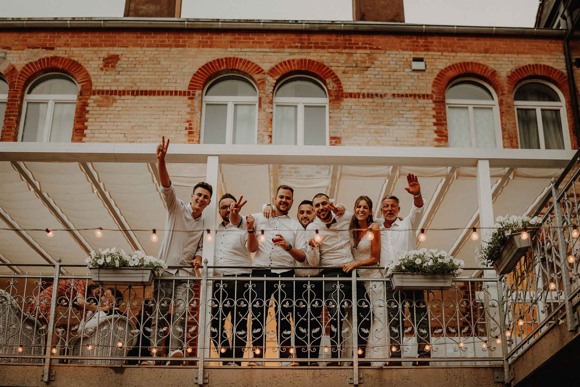 Sommerliche Hochzeit im alten Kurhotel Würm